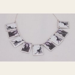 Icon Jewelry - Halskjede med Geisha-motiv