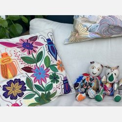Brodert putetrekk 1