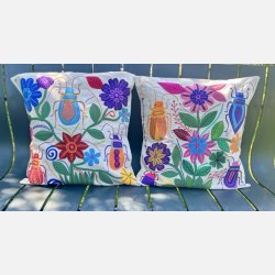 Brodert putetrekk 1