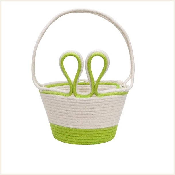 P�skeharekurv med gr�nne detaljer