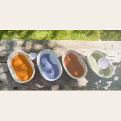 Liten kurv - Petite Oval Olive