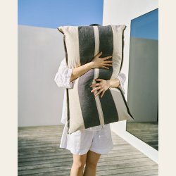 Putetrekk Lisburn Linen - farge Navy