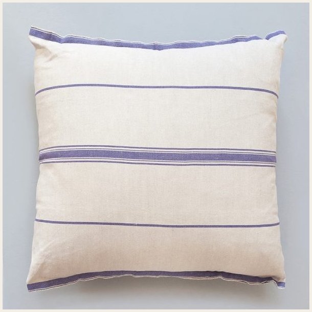 Putetrekk Lisburn Linen - farge Blue Stripe