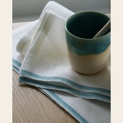 Linserviett - farge Teal