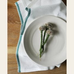 Linserviett - farge Teal