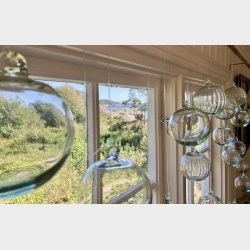 Munnbl�ste glasskuler - 10 stykker