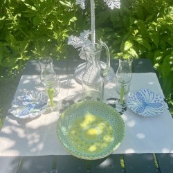 Tapas-tallerken Tulipan Lys Bl�