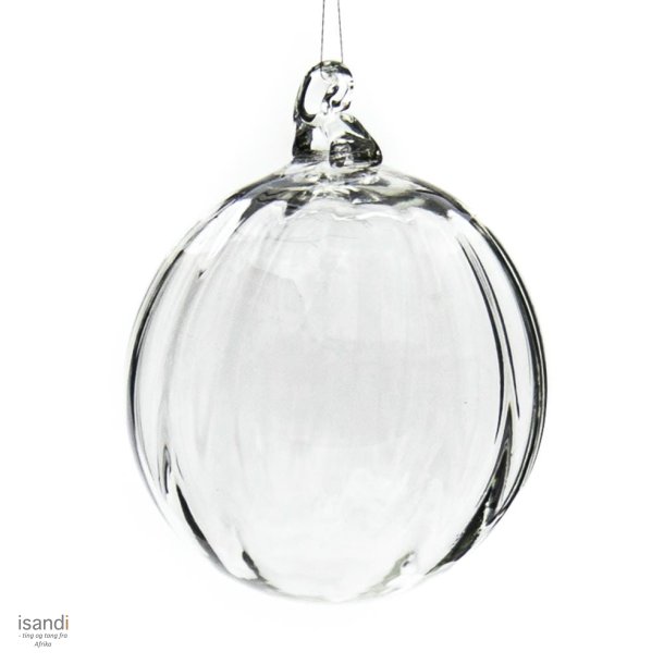 Munnbl�st glasskule - riflet