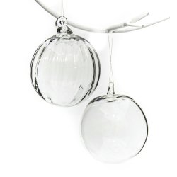 Munnbl�ste glasskuler - 10 stykker