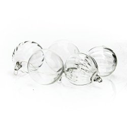 Munnbl�st glasskule