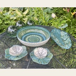 Cafe Bowl Large - Dark Green
