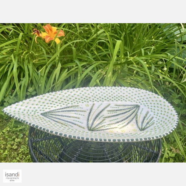 Leaf Platter - Greens