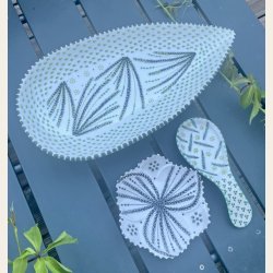 Leaf Platter - Greens