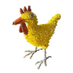 Professors ivrige gule kylling