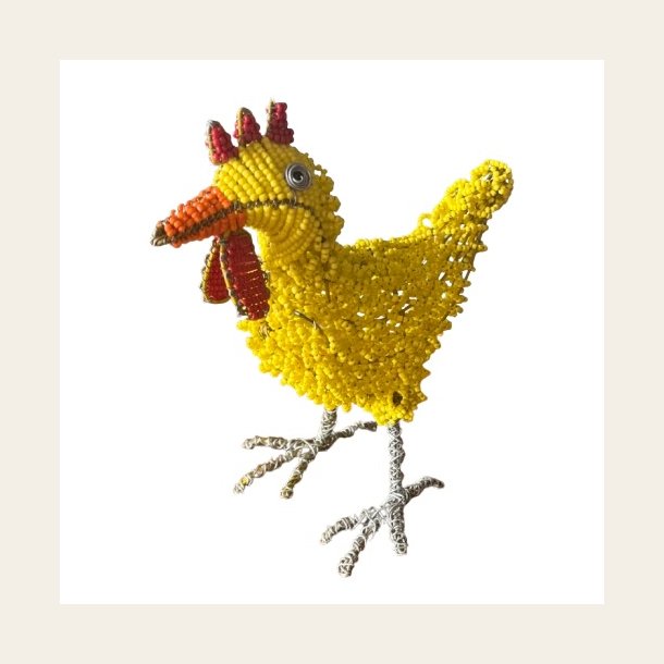 Professors ivrige gule kylling