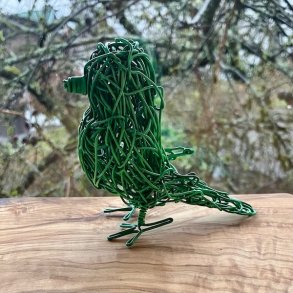 Lysegr�nn spurvelurv