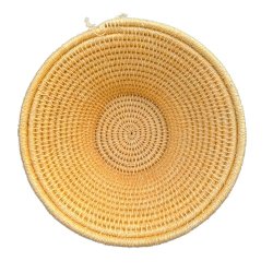 Tintsaba kurv i sisal - v�rgul 